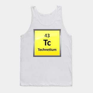 Technetium Periodic Table Element Symbol Tank Top